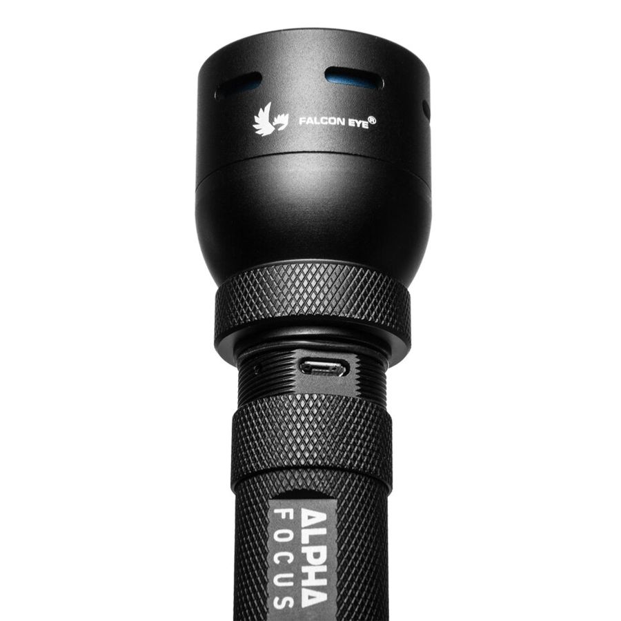 Фонарь тактический Falcon Eye Alpha 2.4 FHH0116 с фокусировкой 500 Lm 163x43x43 мм Черный