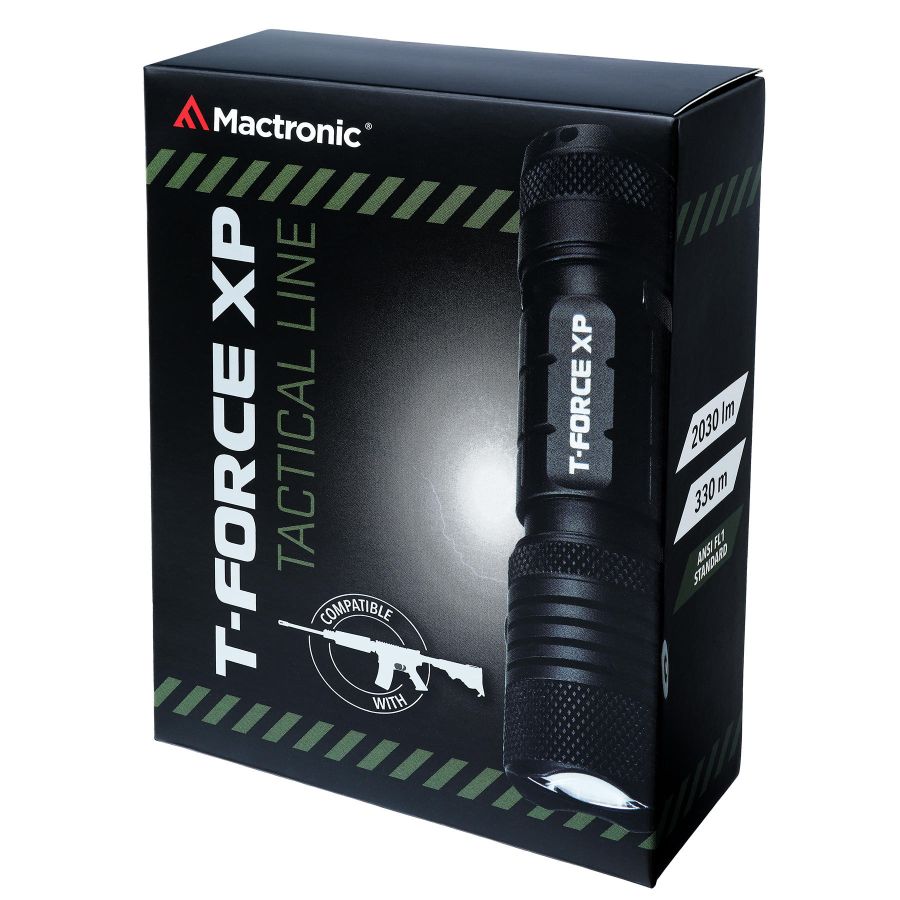Фонарь тактический подствольный Mactronic T-Force XP THH0211 2030 Lm 124x25.4x23 мм Черный