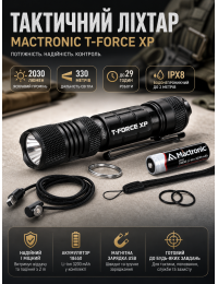 Фонарь тактический подствольный Mactronic T-Force XP THH0211 2030 Lm 124x25.4x23 мм Черный