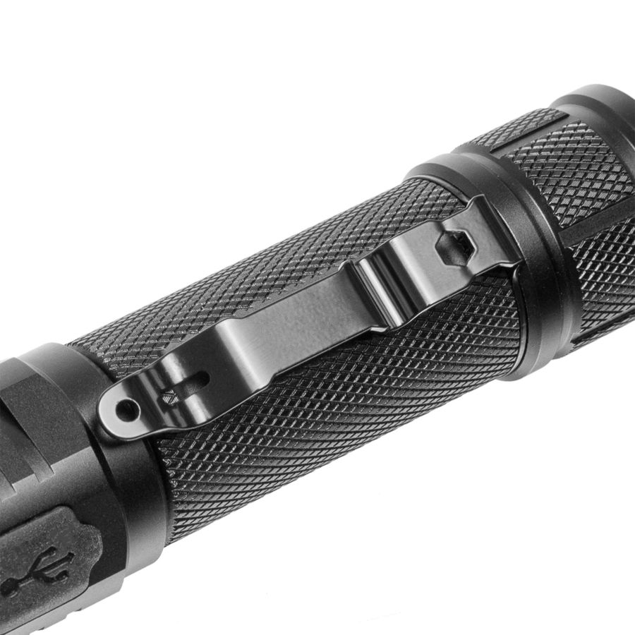 Фонарь тактический Mactronic Black Eye 1100 THH0048 Type-C 1100 Lm 142x34x28 мм Черный