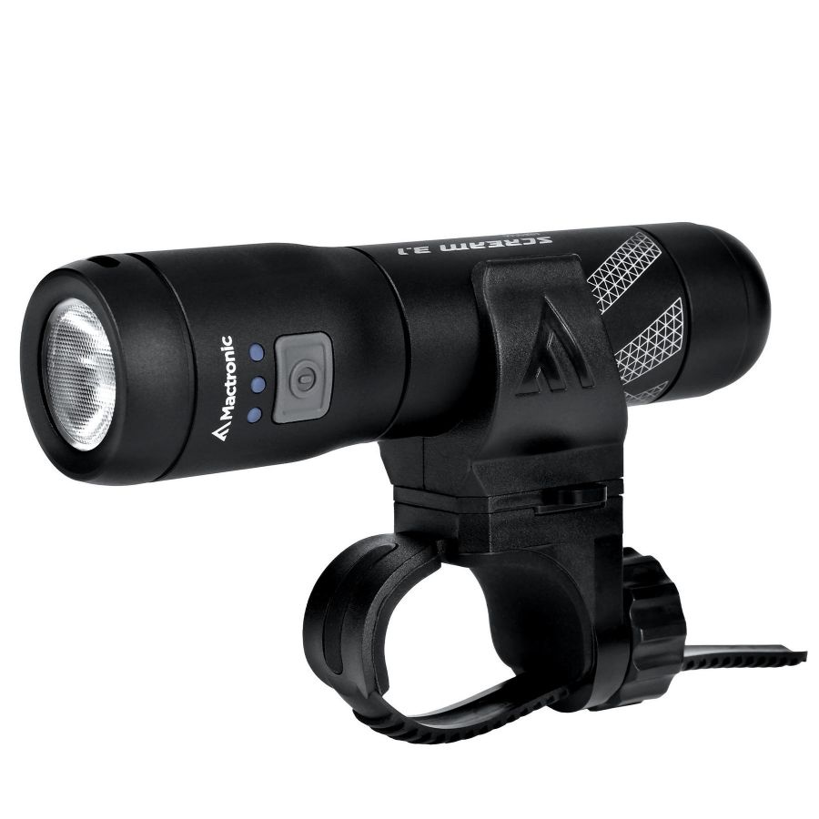 Фонарь велосипедный передний Mactronic Scream 3.1 ABF0167 Type-C 1000 Lm 111x29x29 мм Черный