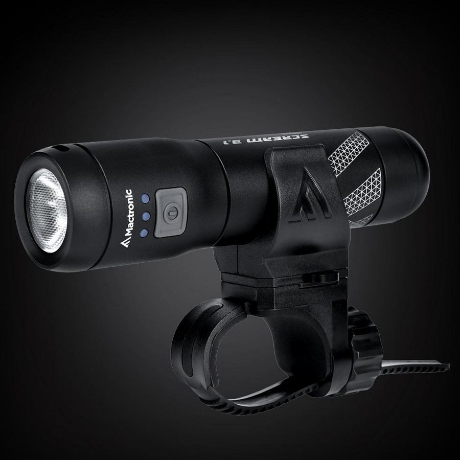 Фонарь велосипедный передний Mactronic Scream 3.1 ABF0167 Type-C 1000 Lm 111x29x29 мм Черный