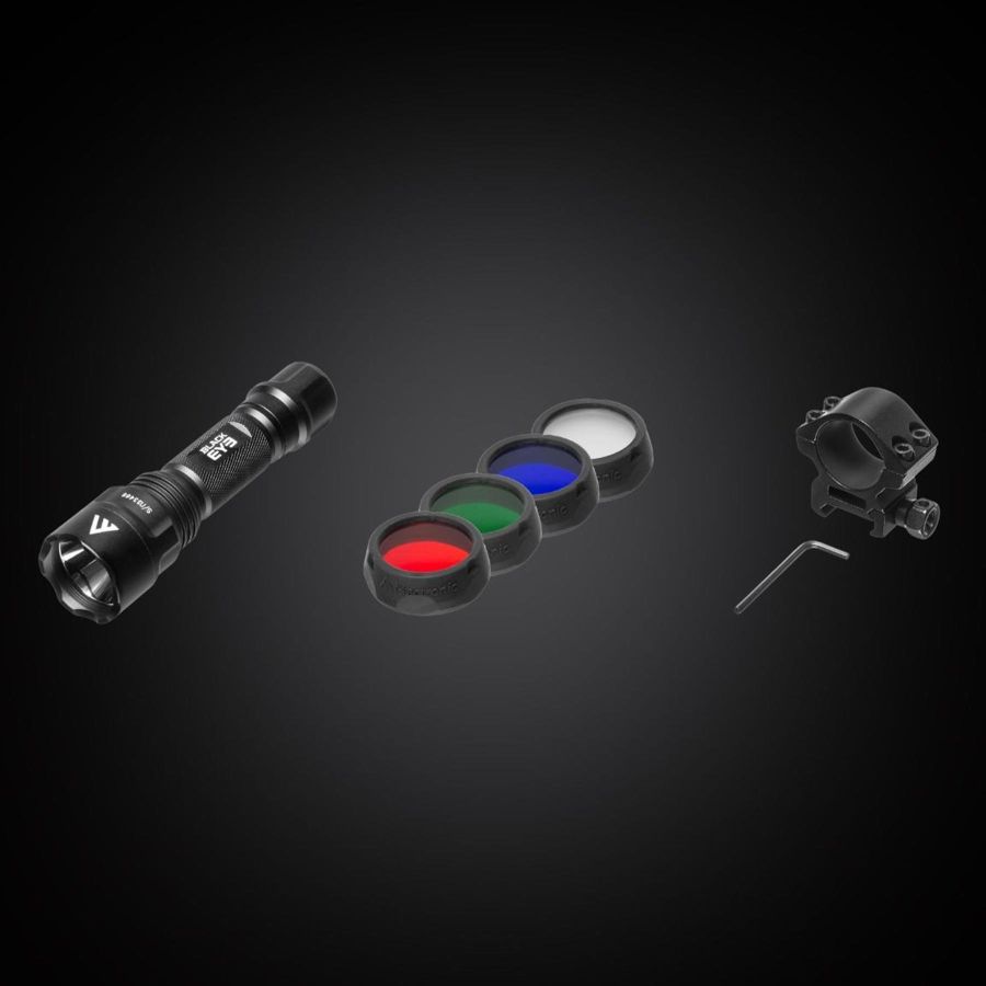 Фонарь тактический подствольный Mactronic Black Eye 650 RGB Kit 136x36.5x28.5 мм Черный