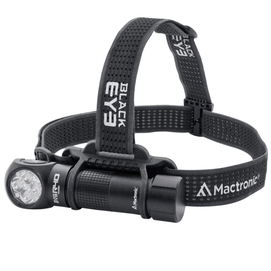 Фонарь налобный угловой Mactronic Black Eye R40 THL0060 4000 Lm 119x30.3x25.2 мм Черный