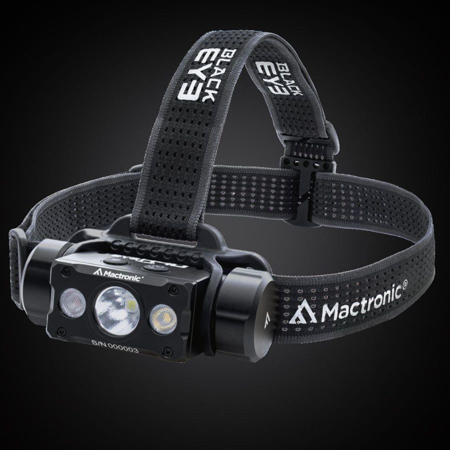 Фонарь налобный Mactronic Black Eye H40 THL0061 4000 Lm 87x41x31 мм Черный