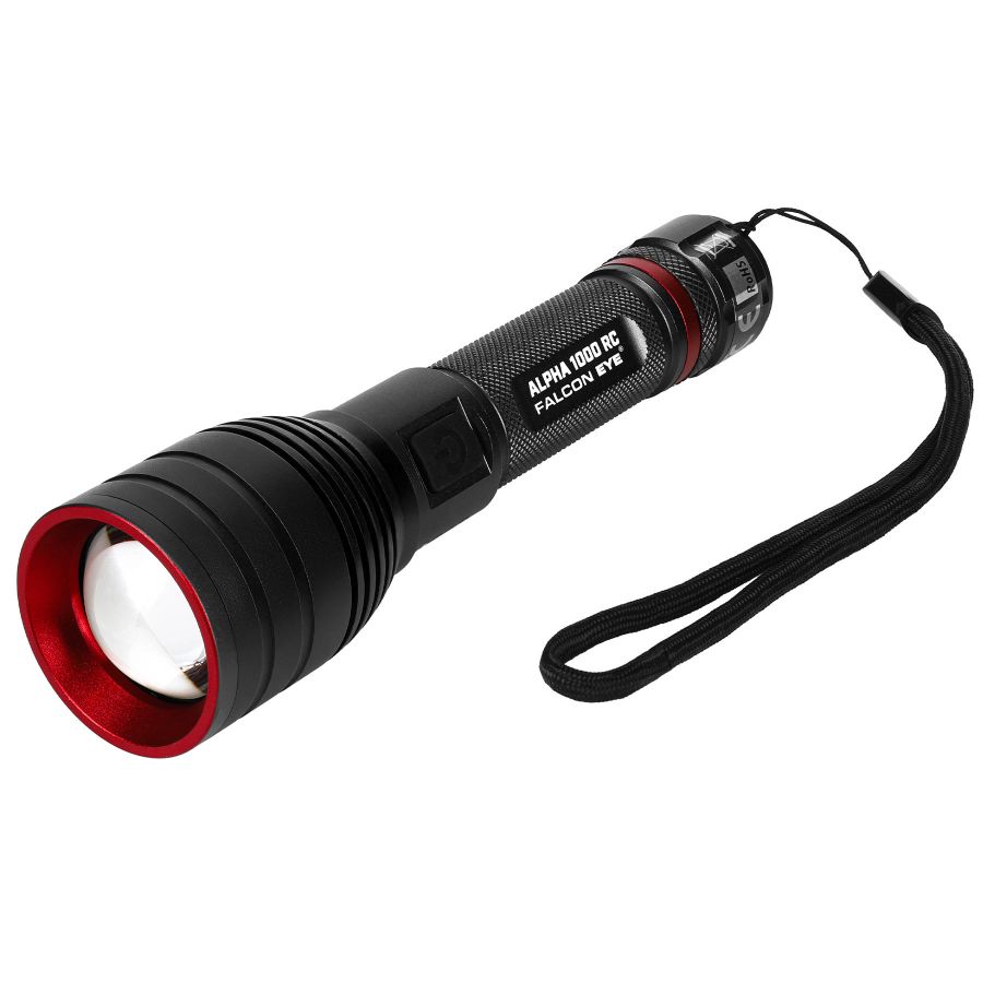 Фонарь тактический Falcon Eye Alpha 1000 RC FHH0122 1000 Lm Focus USB-C Черный