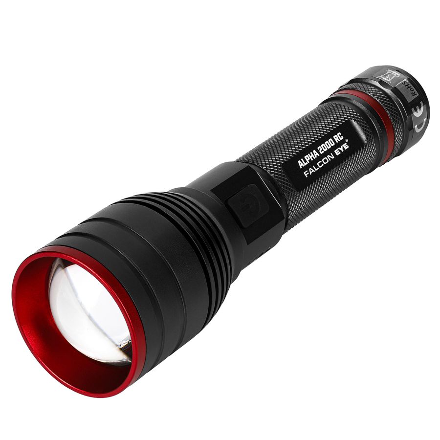 Фонарь тактический Falcon Eye Alpha 2000 RC FHH0123 2000 Lm Focus USB-C Черный