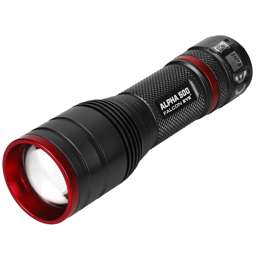 Фонарь тактический Falcon Eye Alpha 500 Focus 500 Lm алюминий Black