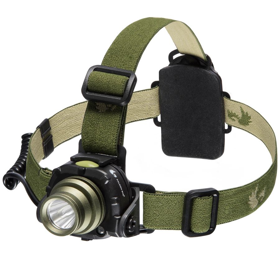 Фонарь налобный Falcon Eye Spook 200 Lm Touchless Switch пластик Green