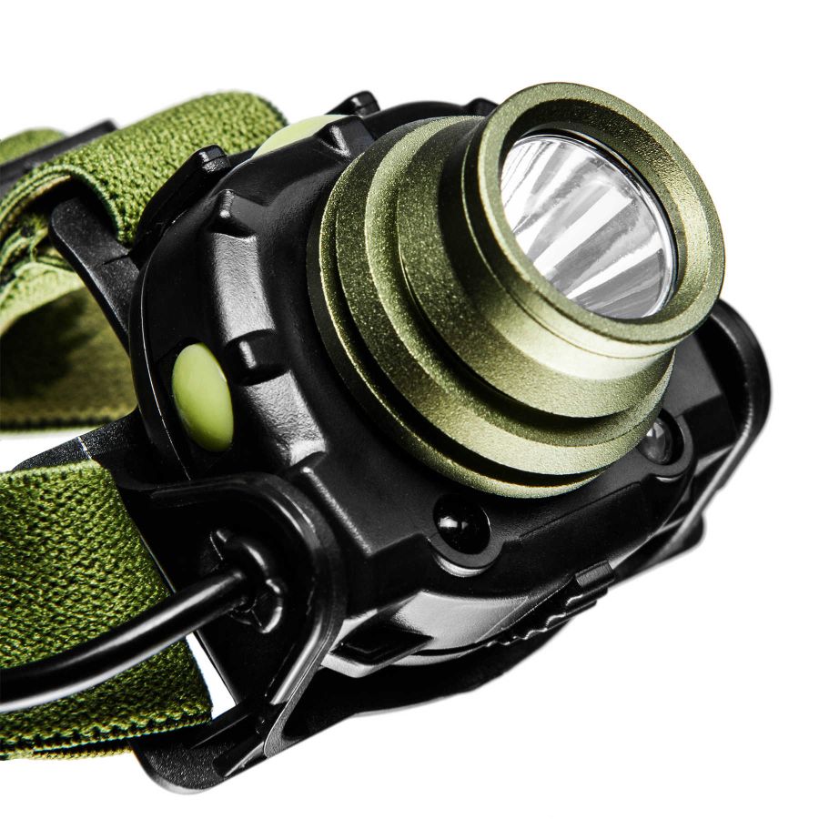 Фонарь налобный Falcon Eye Spook 200 Lm Touchless Switch пластик Green