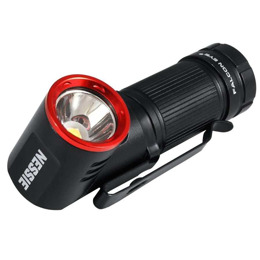 Фонарь тактический Falcon Eye Nessie 500 Lm магнитный USB-C алюминий Black