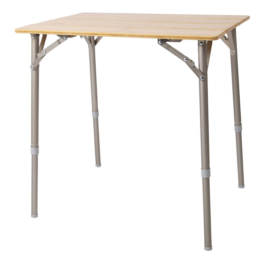 Стол туристический Bo-Camp Morris 65x50x43-65 см бамбук Brown