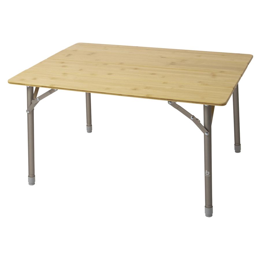 Стол туристический Bo-Camp Suffolk 80x60x43-65 см бамбук Brown