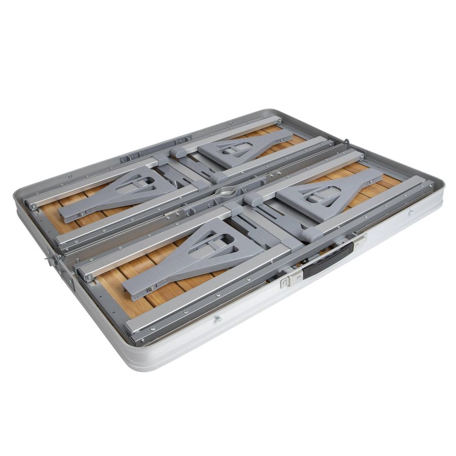 Набор мебельный Bo-Camp Bamboo стол+4 стула 85x65x67 см бамбук Brown/Silver