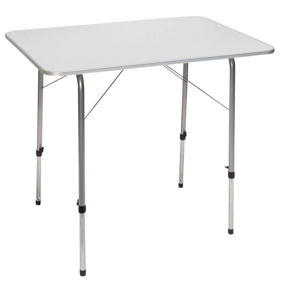 Стол туристический Bo-Camp Adjustable 80x60x50-70 см МДФ/сталь Grey