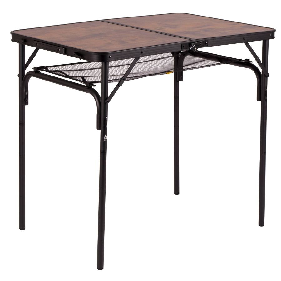 Стол туристический Bo-Camp Decatur 90x60x35/81 см МДФ Black/Wood