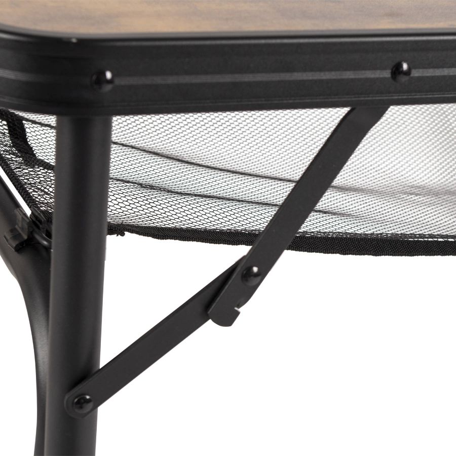 Стол туристический Bo-Camp Decatur 90x60x35/81 см МДФ Black/Wood