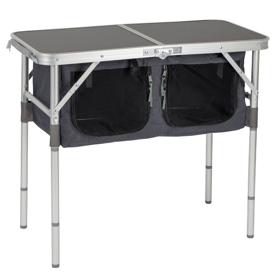 Стол туристический Bo-Camp Otter 80x40x31/68 см МДФ/текстиль Anthracite