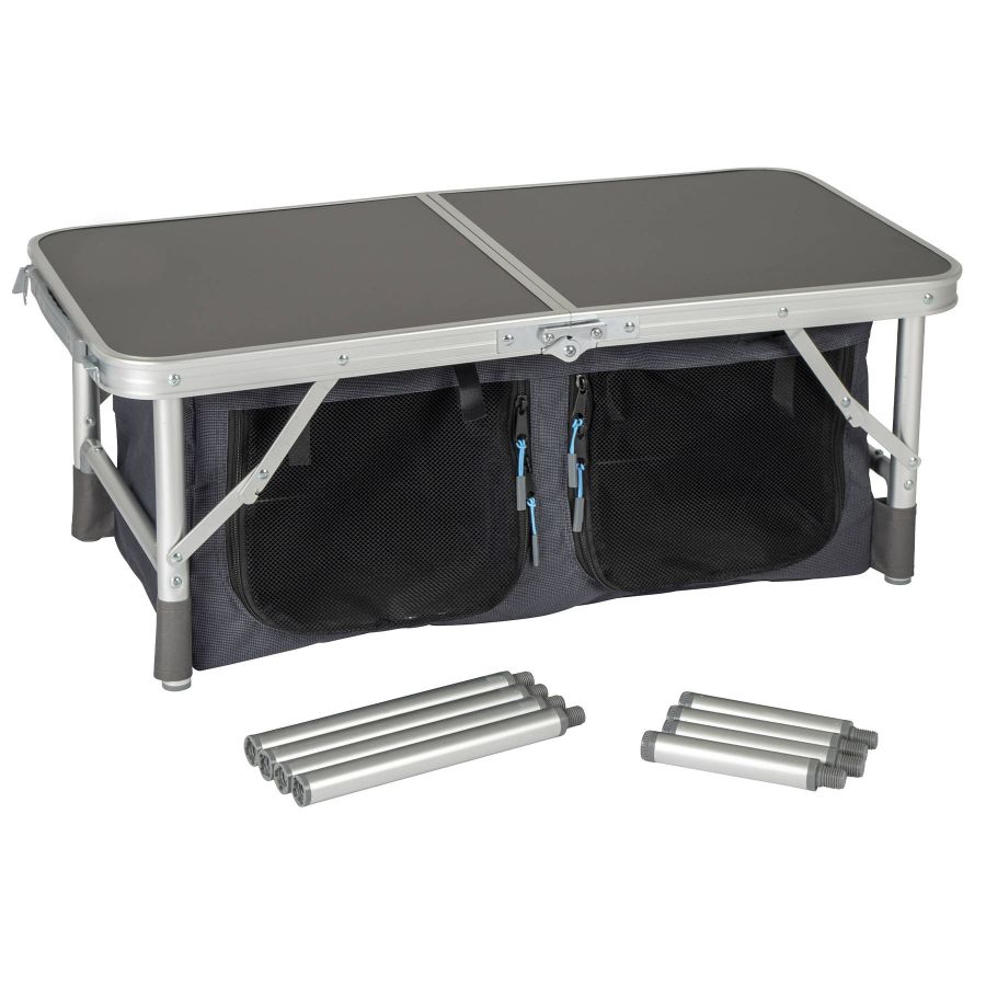 Стол туристический Bo-Camp Otter 80x40x31/68 см МДФ/текстиль Anthracite