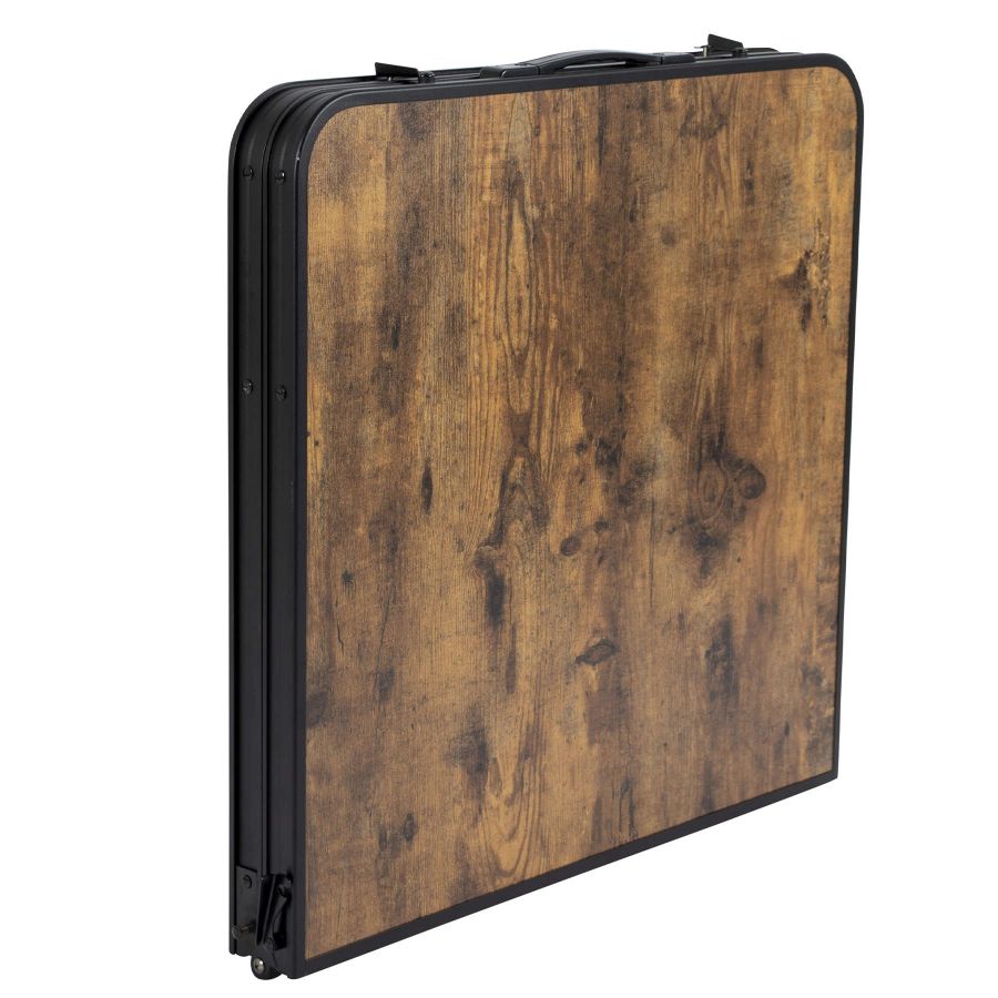 Стол туристический Bo-Camp Greene 120x60x37/70 см МДФ Black/Wood