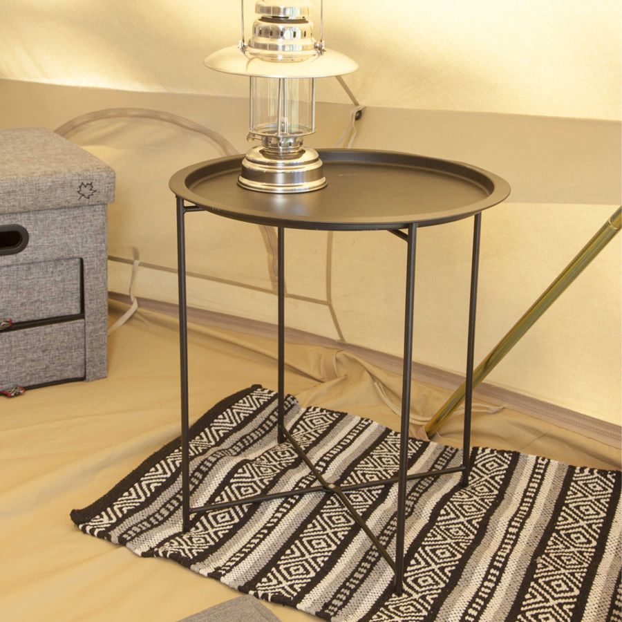 Стол туристический Bo-Camp Harlem 46x46x50 см сталь Black