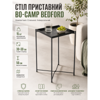 Стол туристический Bo-Camp Bedford 30x30x50 см сталь Black