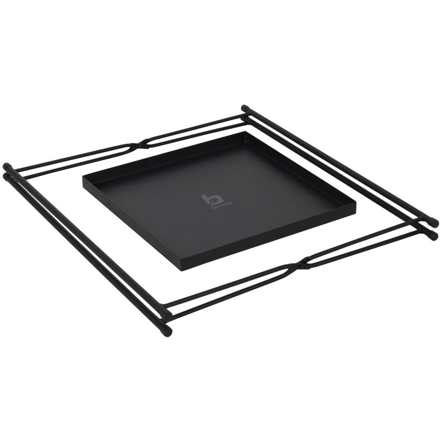 Стол туристический Bo-Camp Bedford 30x30x50 см сталь Black