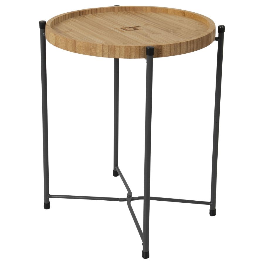 Стол туристический Bo-Camp Carnaby M 30x30x36 см бамбук/сталь Brown