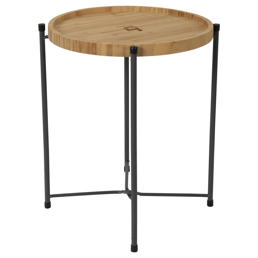 Стол туристический Bo-Camp Carnaby M 30x30x36 см бамбук/сталь Brown