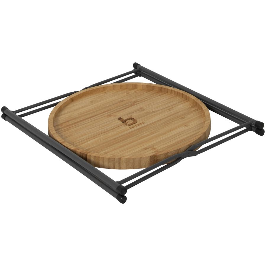 Стол туристический Bo-Camp Carnaby M 30x30x36 см бамбук/сталь Brown