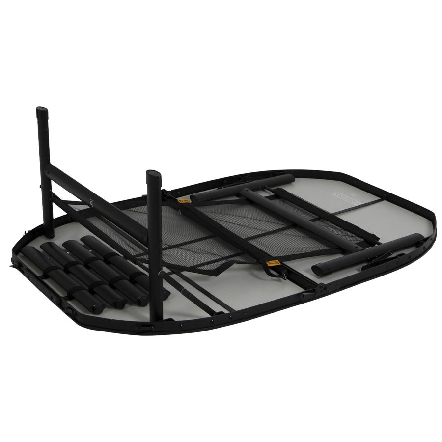 Стол туристический Bo-Camp Northgate Oval 120x80x36/70 см МДФ Black/Grey