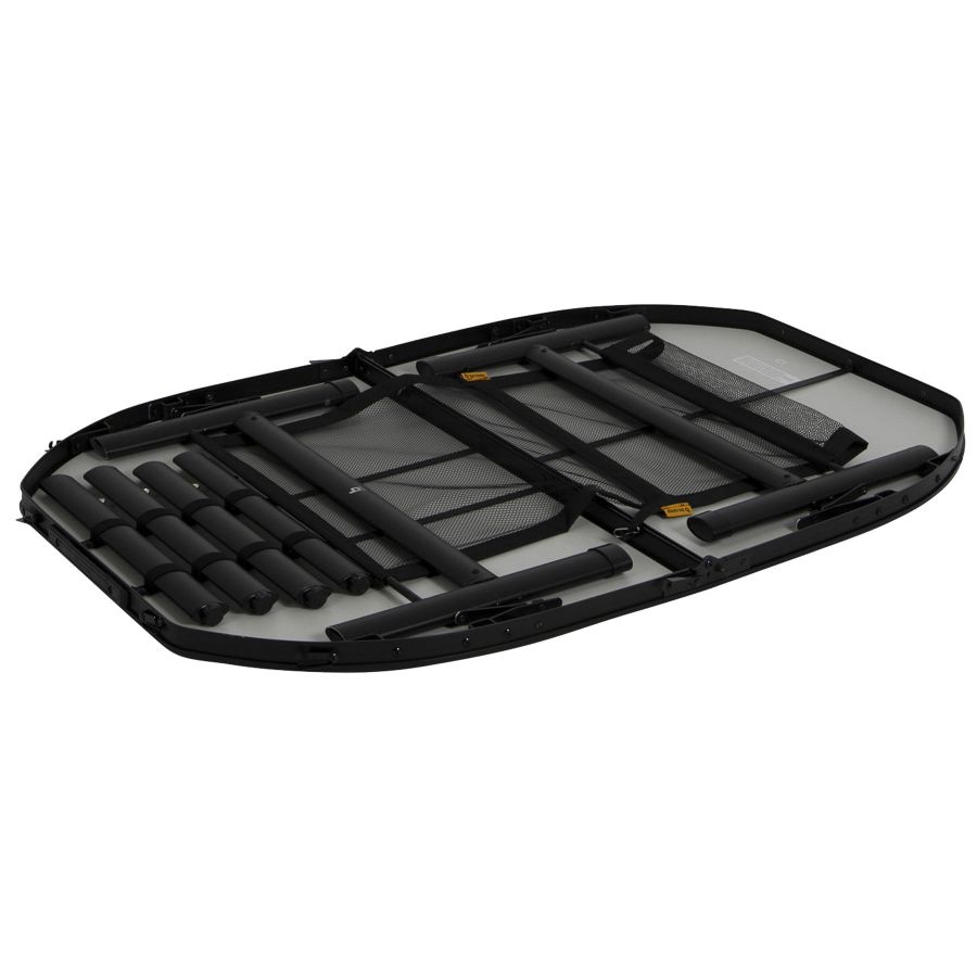 Стол туристический Bo-Camp Northgate Oval 120x80x36/70 см МДФ Black/Grey