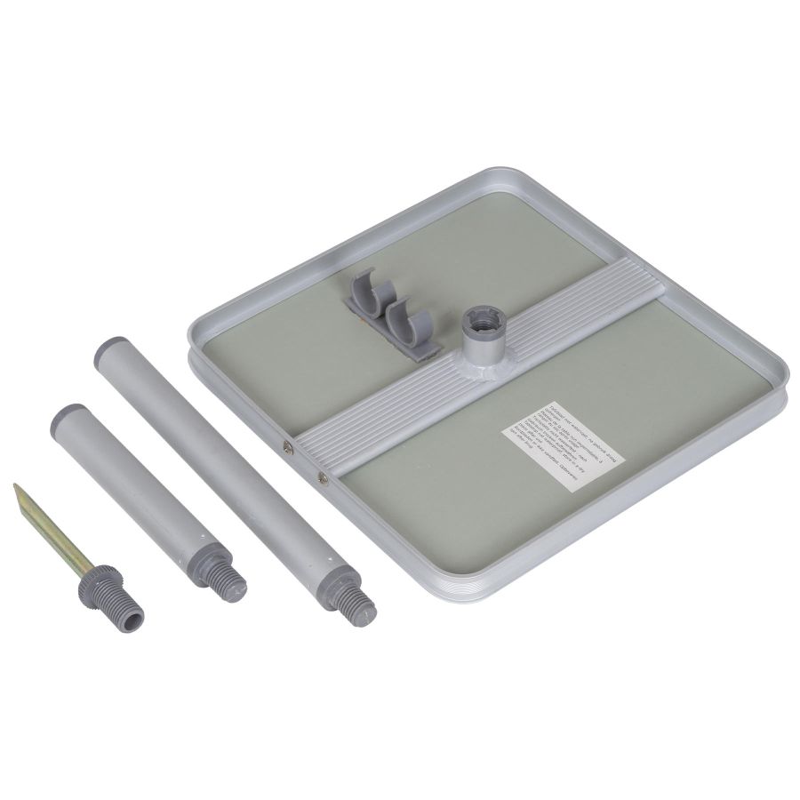 Стол туристический Bo-Camp Peg 26x26x23/42 см алюминий/сталь Grey
