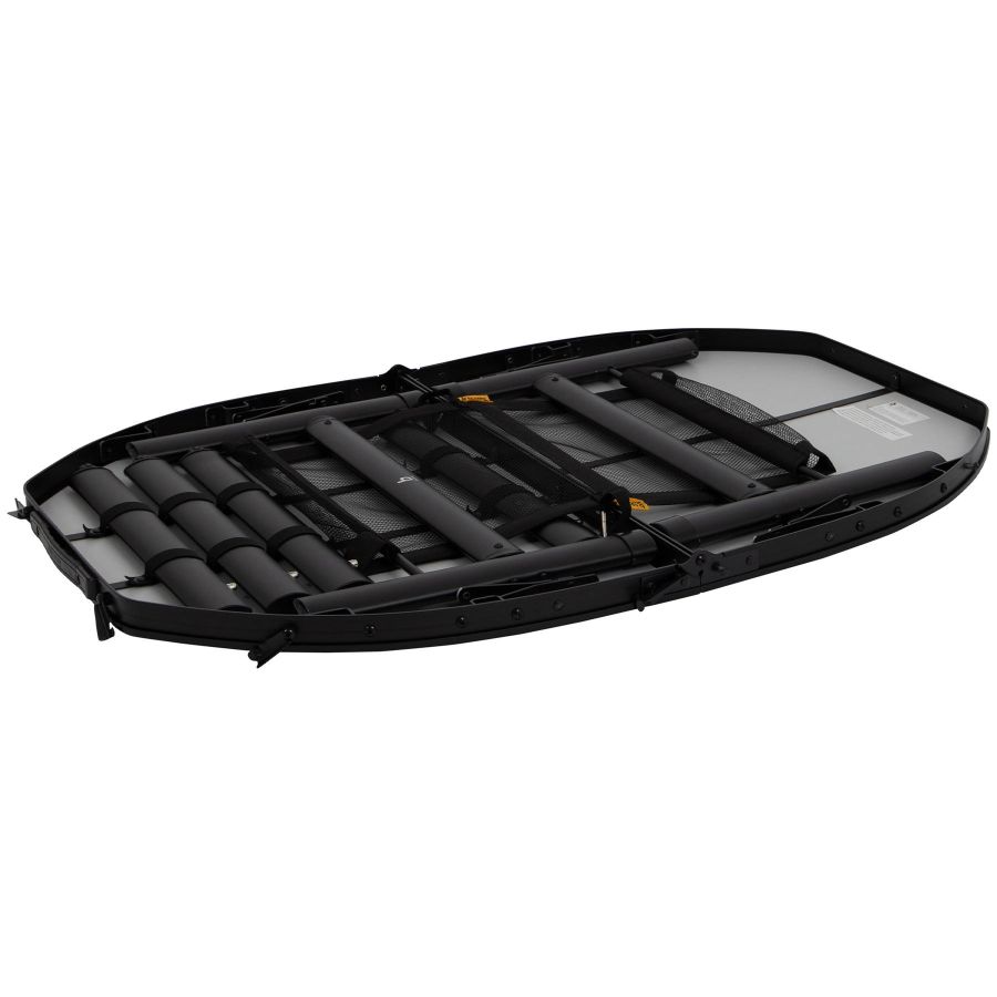 Стол туристический Bo-Camp Woodbine Oval 100x70x36/70 см МДФ Black/Wood