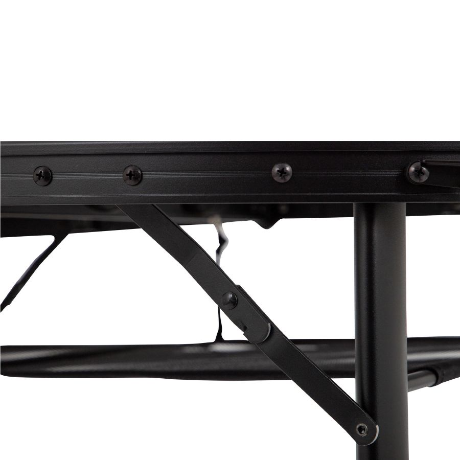 Стол туристический Bo-Camp Woodbine Oval 100x70x36/70 см МДФ Black/Wood