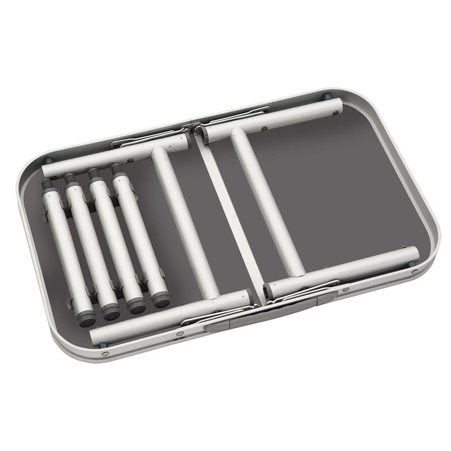 Стол туристический Bo-Camp 56x34x24/45 см МДФ/алюминий Grey