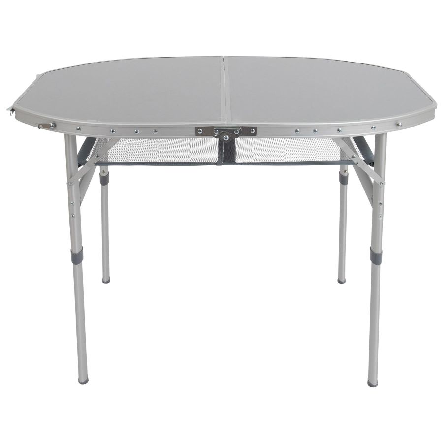 Стол туристический Bo-Camp Premium Oval 100x70x36/70 см композит Grey