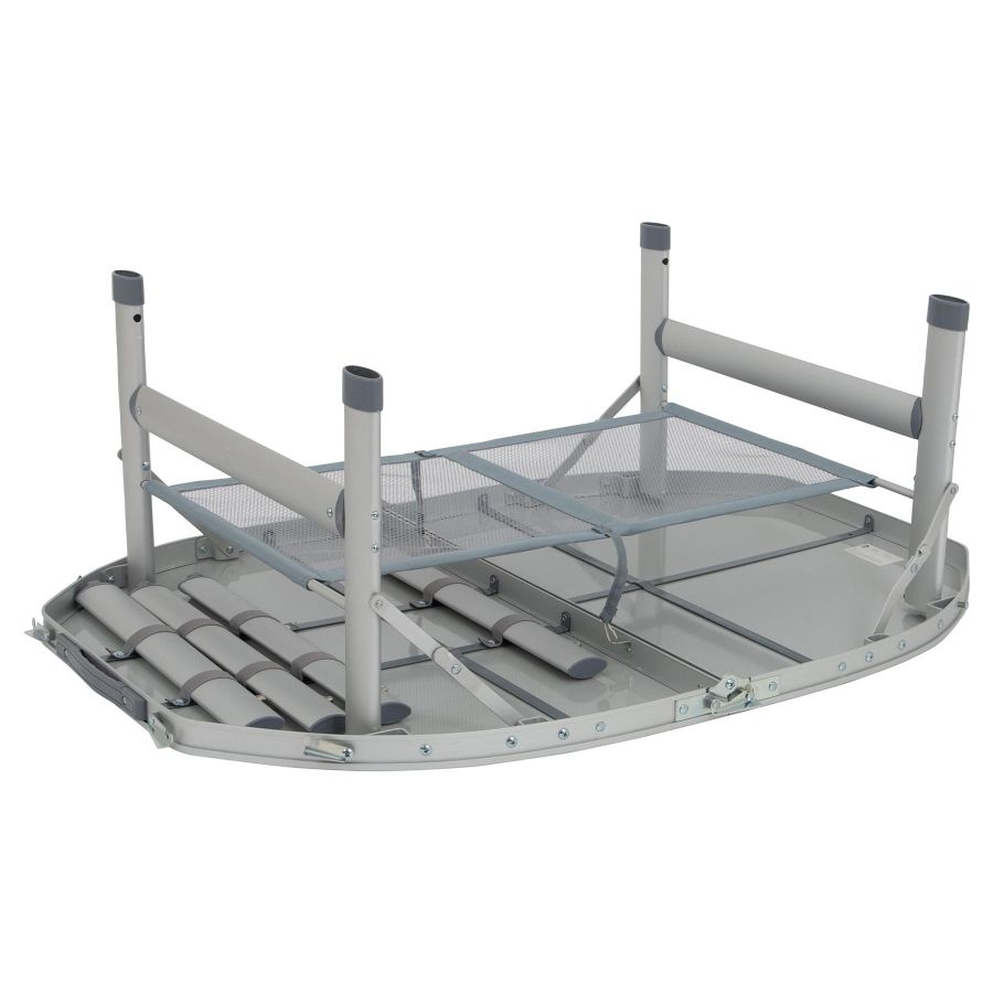 Стол туристический Bo-Camp Premium Oval 100x70x36/70 см композит Grey