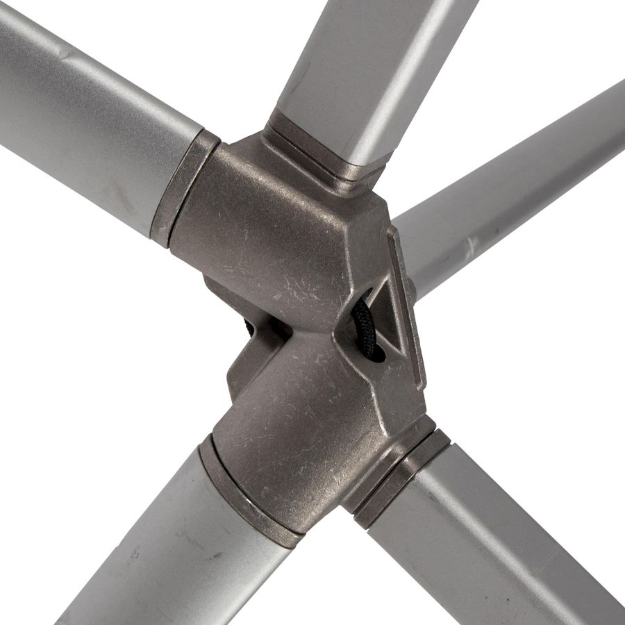 Стол туристический Bo-Camp Lamel 121x80x50 см алюминий Aluminium