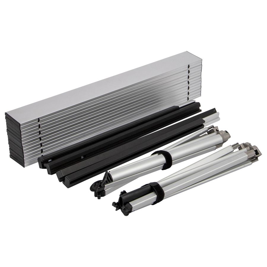 Стол туристический Bo-Camp Lamel 121x80x50 см алюминий Aluminium