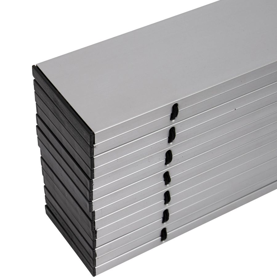 Стол туристический Bo-Camp Lamel 121x80x50 см алюминий Aluminium