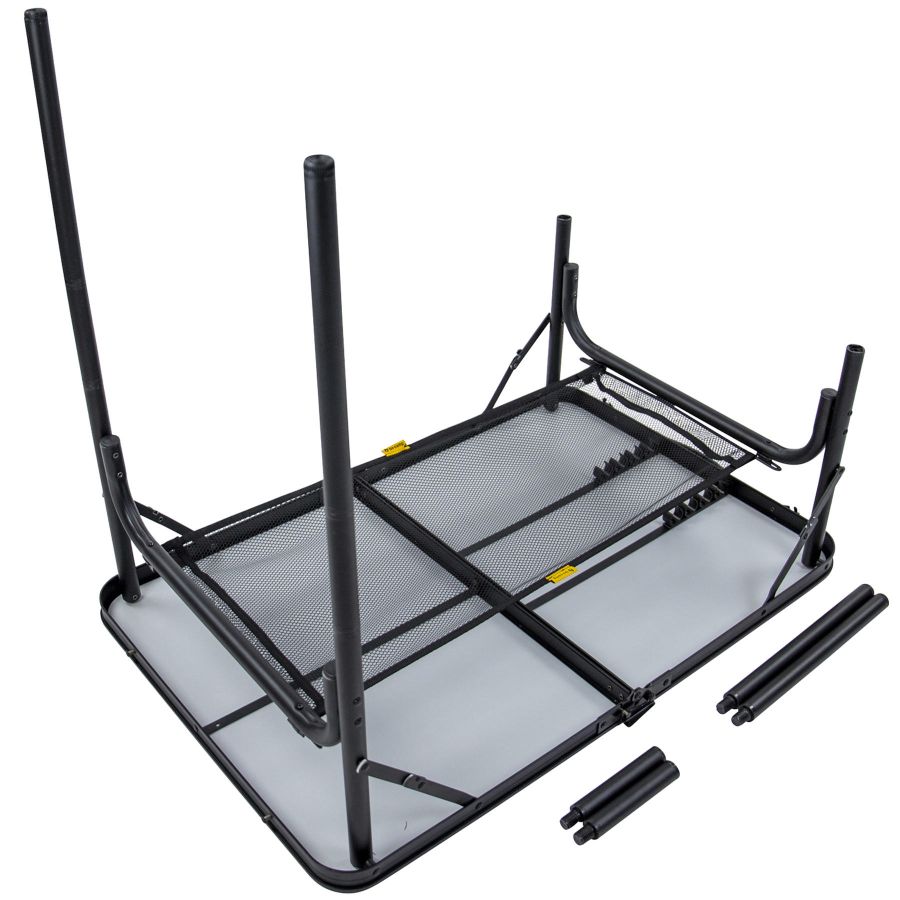 Стол туристический Bo-Camp Northgate 90x60x36/81 см МДФ Black/Grey