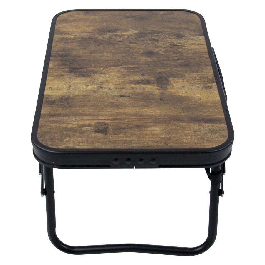 Стол туристический Bo-Camp Woodbine Compact 56x34x24 см МДФ Black/Wood