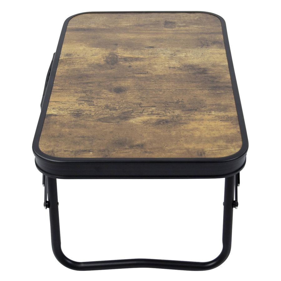 Стол туристический Bo-Camp Woodbine Compact 56x34x24 см МДФ Black/Wood