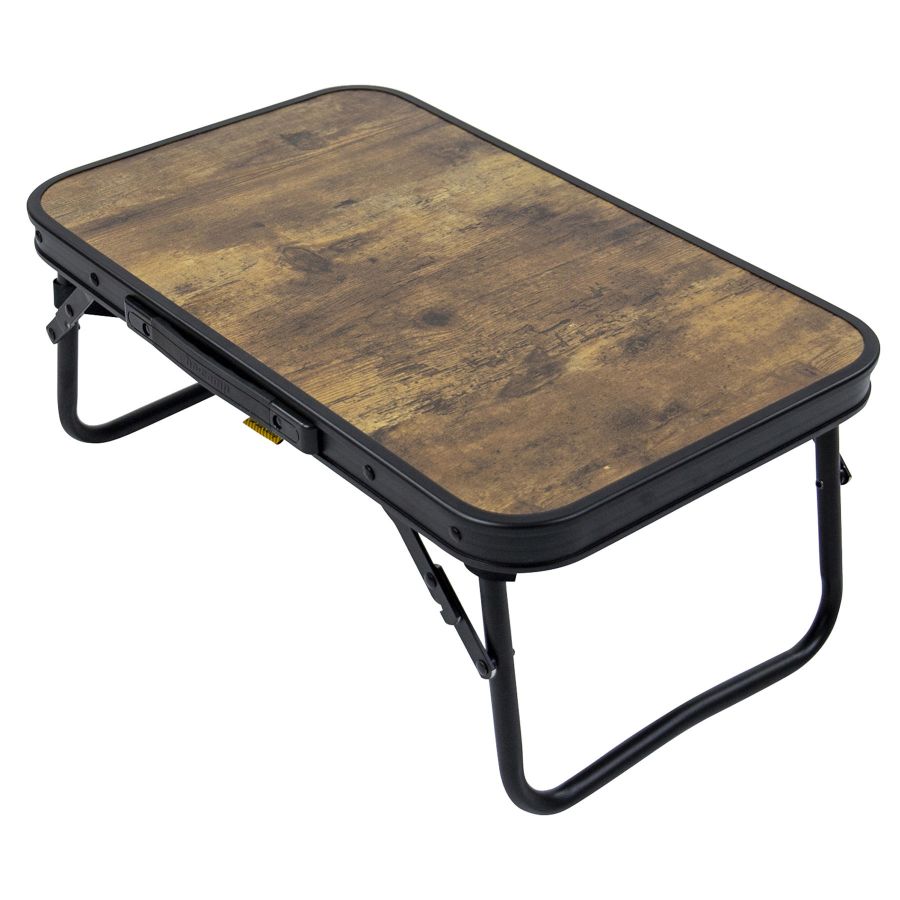 Стол туристический Bo-Camp Woodbine Compact 56x34x24 см МДФ Black/Wood