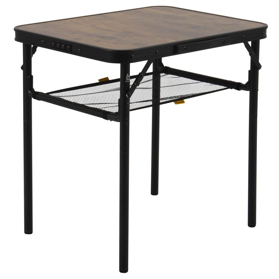 Стол туристический Bo-Camp Garland 60x45x25/60 см МДФ Black/Wood
