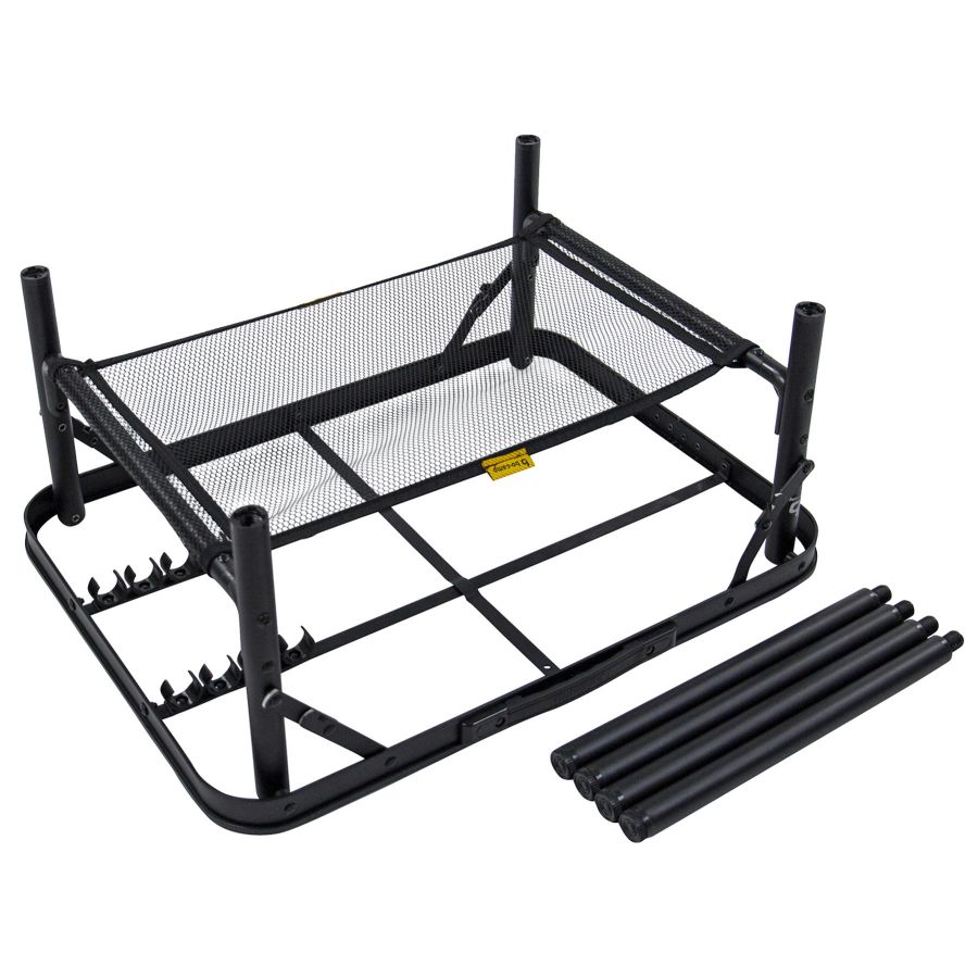 Стол туристический Bo-Camp Garland 60x45x25/60 см МДФ Black/Wood
