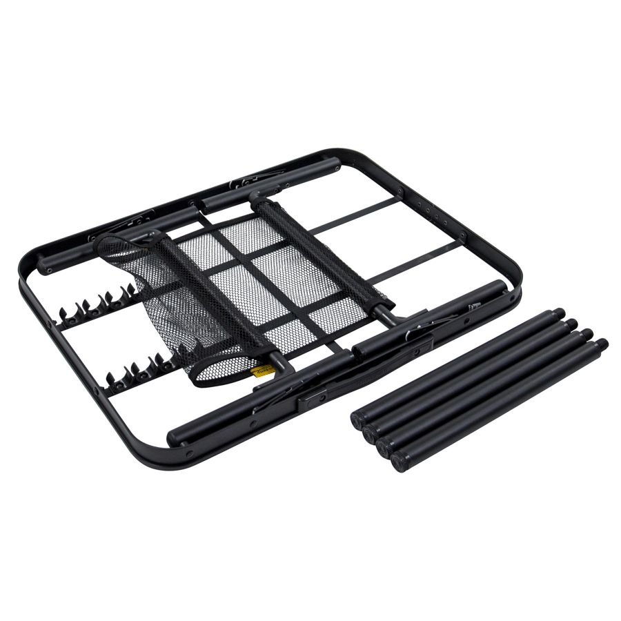 Стол туристический Bo-Camp Garland 60x45x25/60 см МДФ Black/Wood