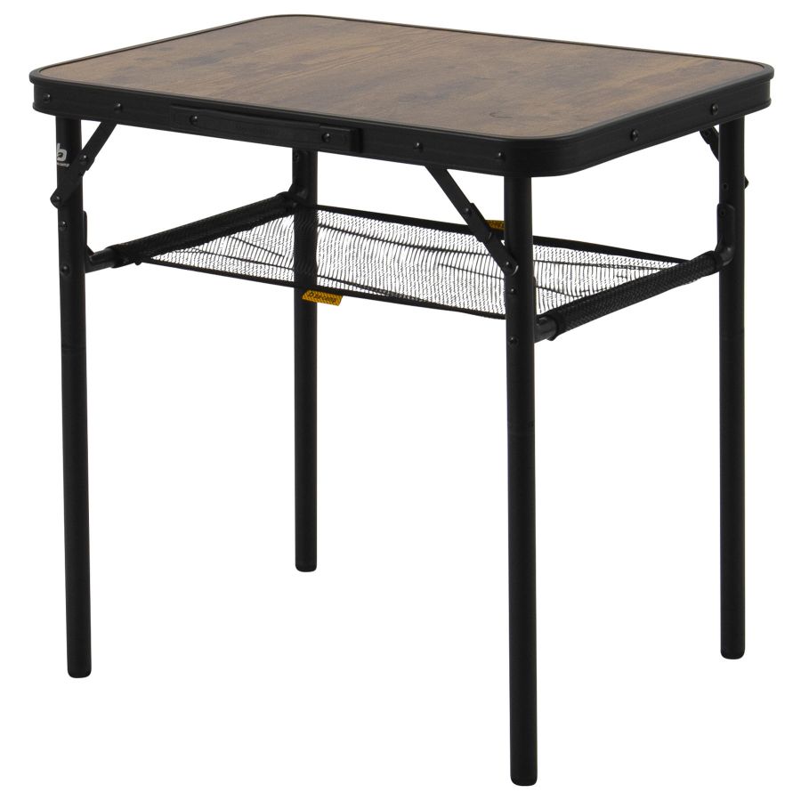 Стол туристический Bo-Camp Garland 60x45x25/60 см МДФ Black/Wood