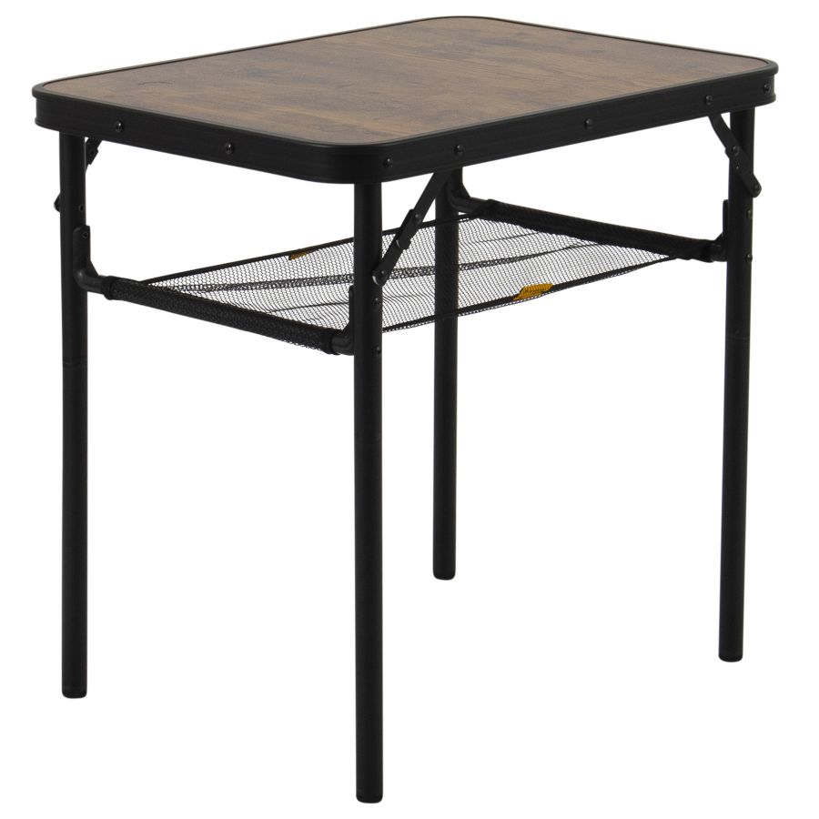Стол туристический Bo-Camp Garland 60x45x25/60 см МДФ Black/Wood